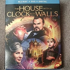 House with a clock in its walls